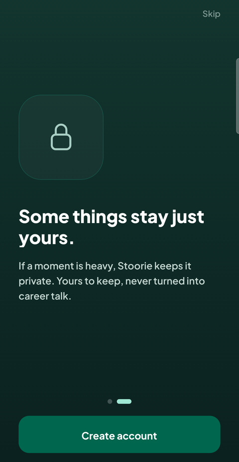 Stoorie privacy screen